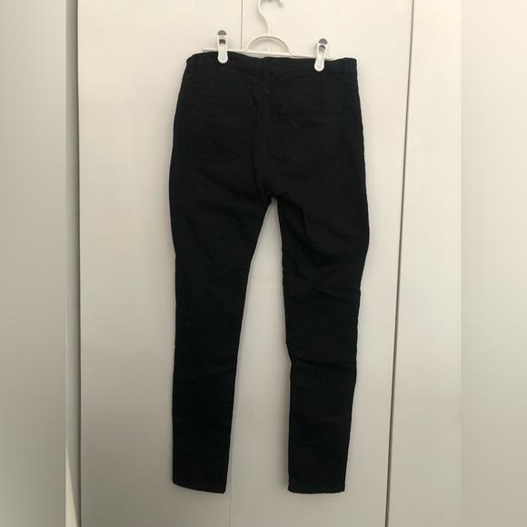 H&M jet black jeans pants - Picture 5 of 5